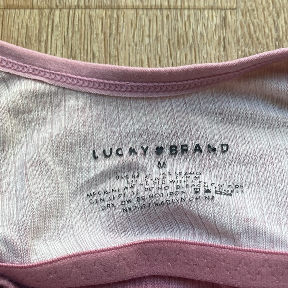 Lucky brand side, medium lightly padded bralet. Like new. So soft - Picture 7 of 9